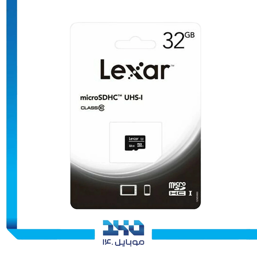 کارت حافظه microSDHC لکسار کلاس 10 استاندارد UHS-I U1 ظرفیت 32 گیگابایت