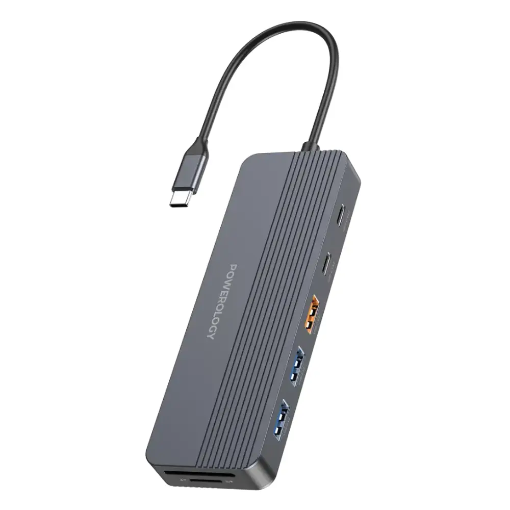هاب 12 در 1 USB-C پاورولوژی مدل PWYSTC8721