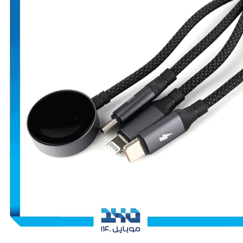 کابل شارژ 3 در 1 هیسکا مدل (LX-31) طول 1.2 متر