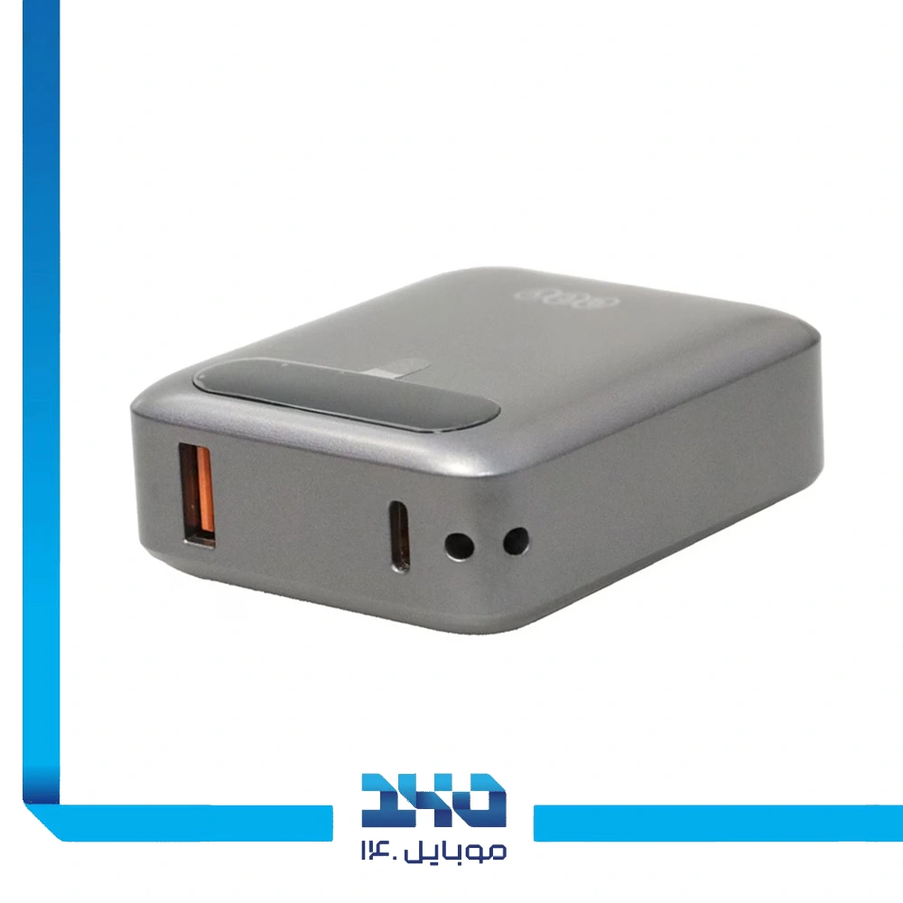 پاوربانک کیو سی وای 10000 میلی‌آمپرساعت مدل (PB10D)