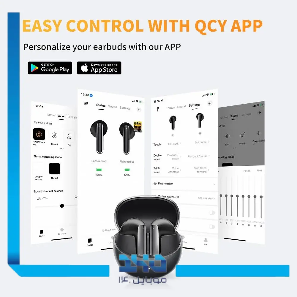 هندزفری بی سیم کیو سی وای مدل HT10 AilyBuds Pro