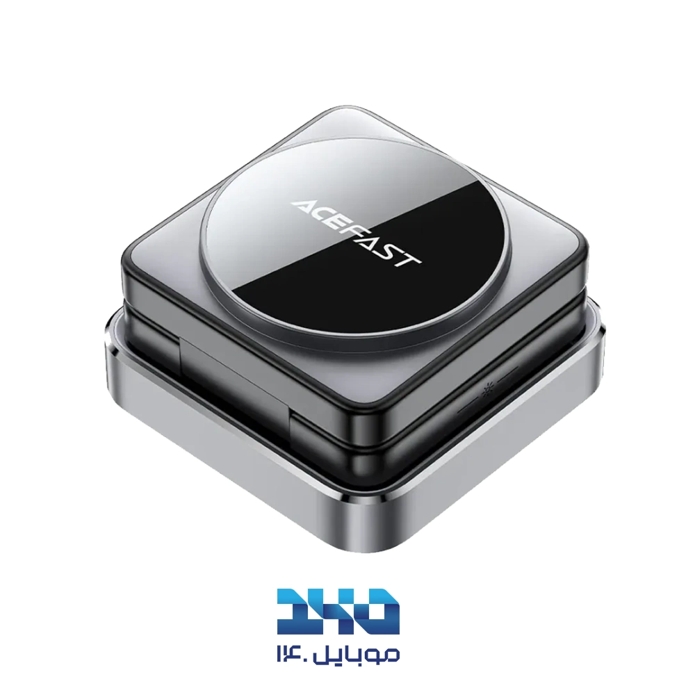استند و شارژر وایرلس ایس فست مناسب محصولات اپل مدل ACEFAST E20 با توان 15 وات
