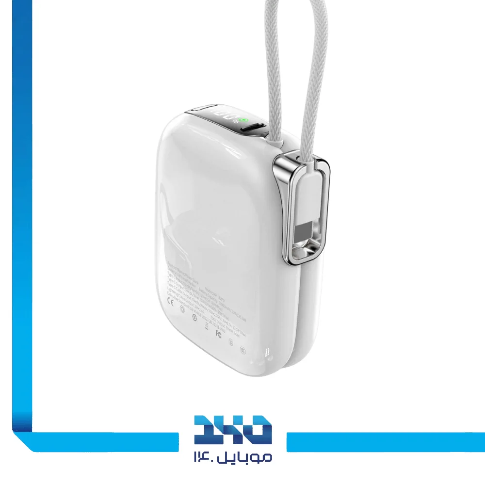 پاوربانک هیسکا 10000 میلی‌آمپرساعت مدل HP-132PD