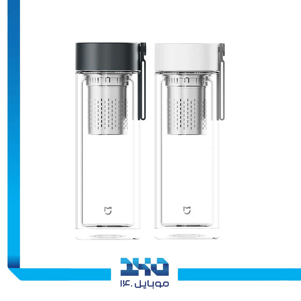 فلاسک شیشه ای دو جداره شیائومی مدل Mijia MJBLB01PL ظرفیت 400 میلی متر - پک چین