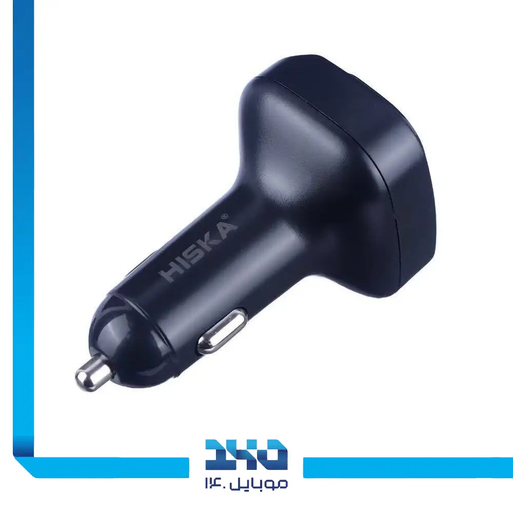 شارژر فندکی و اف ام پلیر بلوتوثی 30 وات هیسکا HCC-339