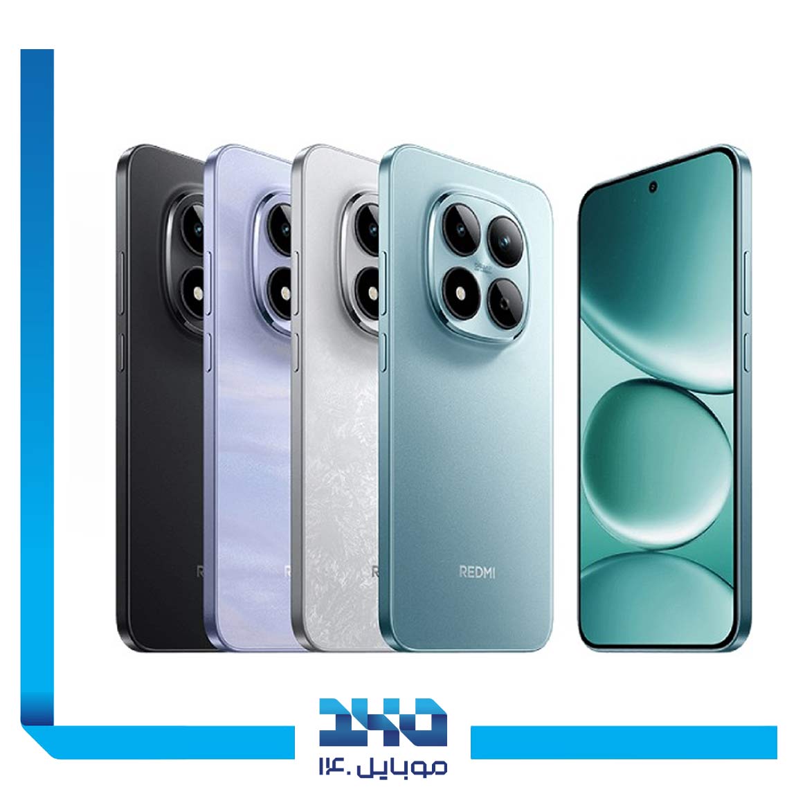 گوشی موبایل شیائومی مدل Redmi Note 15 Pro ظرفت 256 گیگابایت رم 12 گیگابایت | 5g