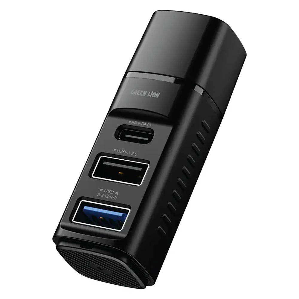 هاب 3 پورت USB-C گرین لاین