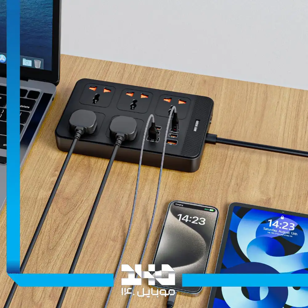 چندراهی برق گرین لاین مدل (GS 500) با شارژ سریع 20 وات