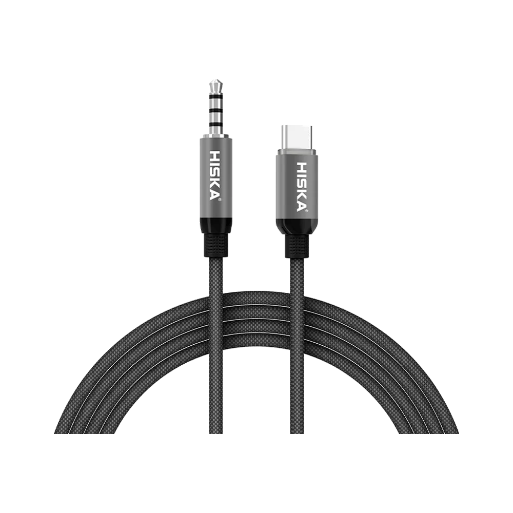 کابل USB-C به جک 3.5 میلی متری هیسکا مدل W50