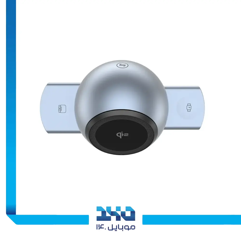 شارژر بی سیم پاورولوژی مدل Qi2 Speaker