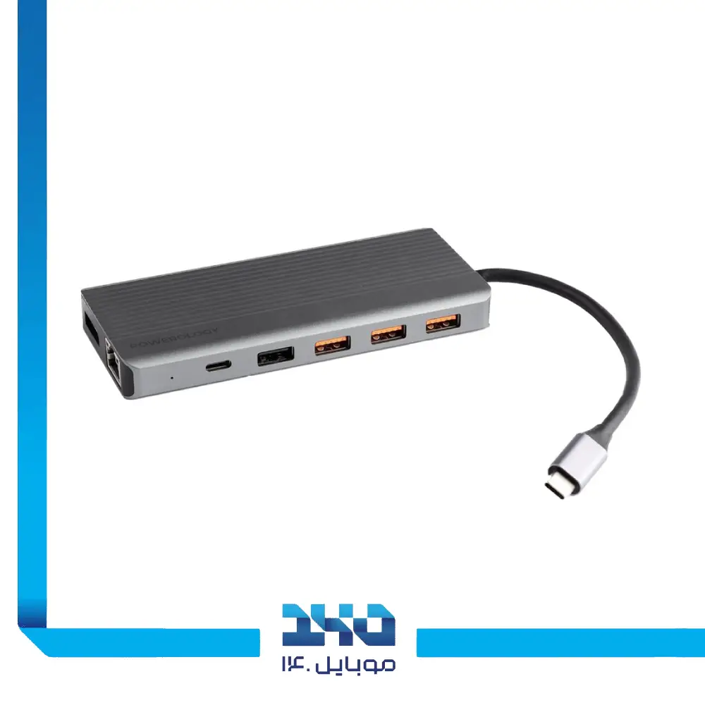 هاب 13 در 1 USB-C پاورولوژی مدل P131HBCGY