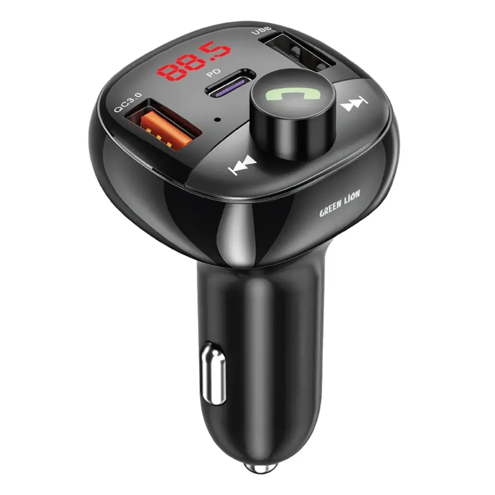 فرستنده FM و شارژر فندکی گرین لاین مدل Flux Drive