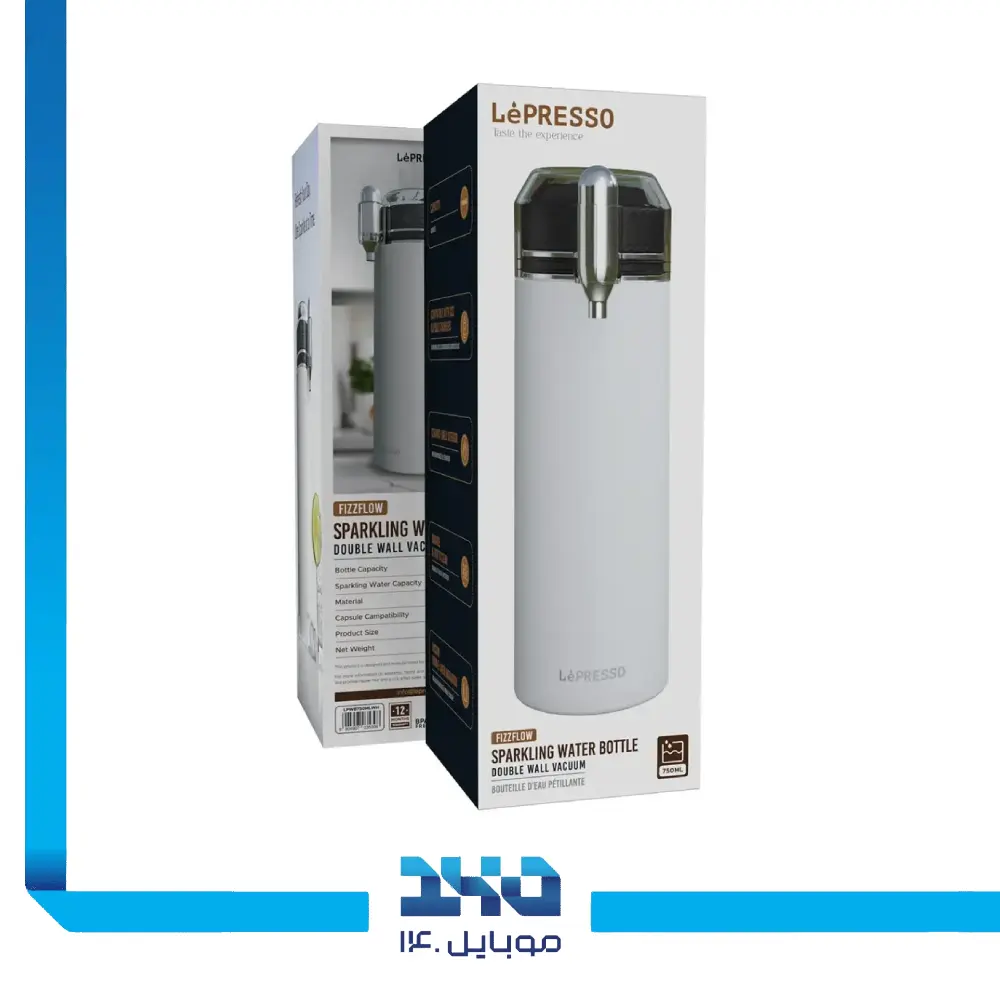 ماگ سودا ساز لپرسو مدل (Double Wall (LPWB750ML
