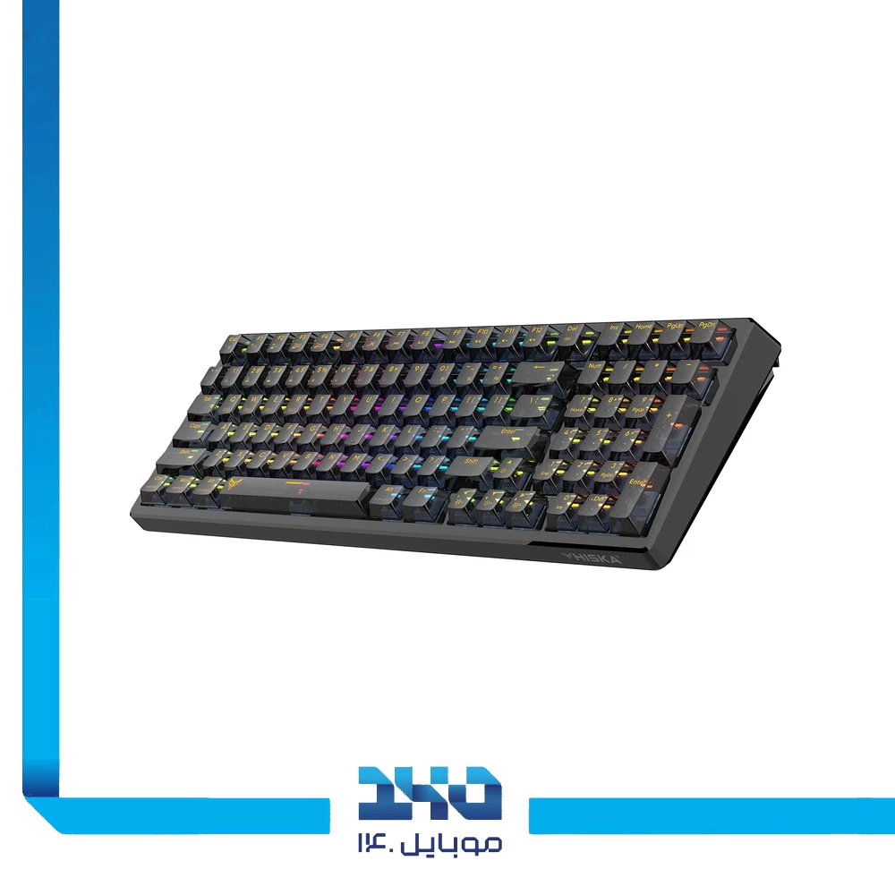 کیبورد گیمینگ هیسکا مدل HX-KEG460