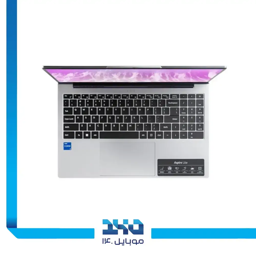 لپ تاپ ایسر 15.6 اینچ مدل  Aspire Lite AL15-52H i7 13620H 16GB 512GB Intel UHD Graphics