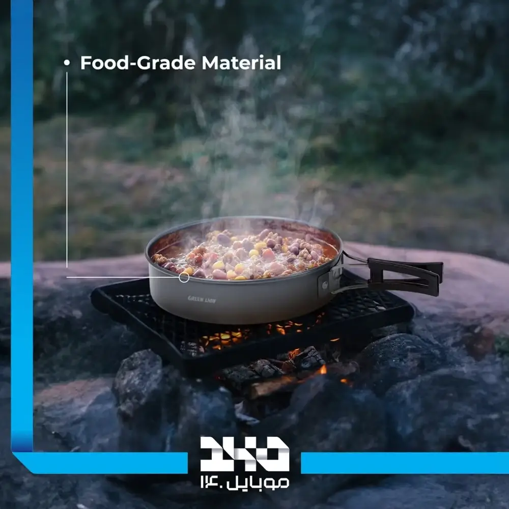 ست ظروف کمپینگ 10 در 1 گرین لاین مدل GN10N1COOKBK