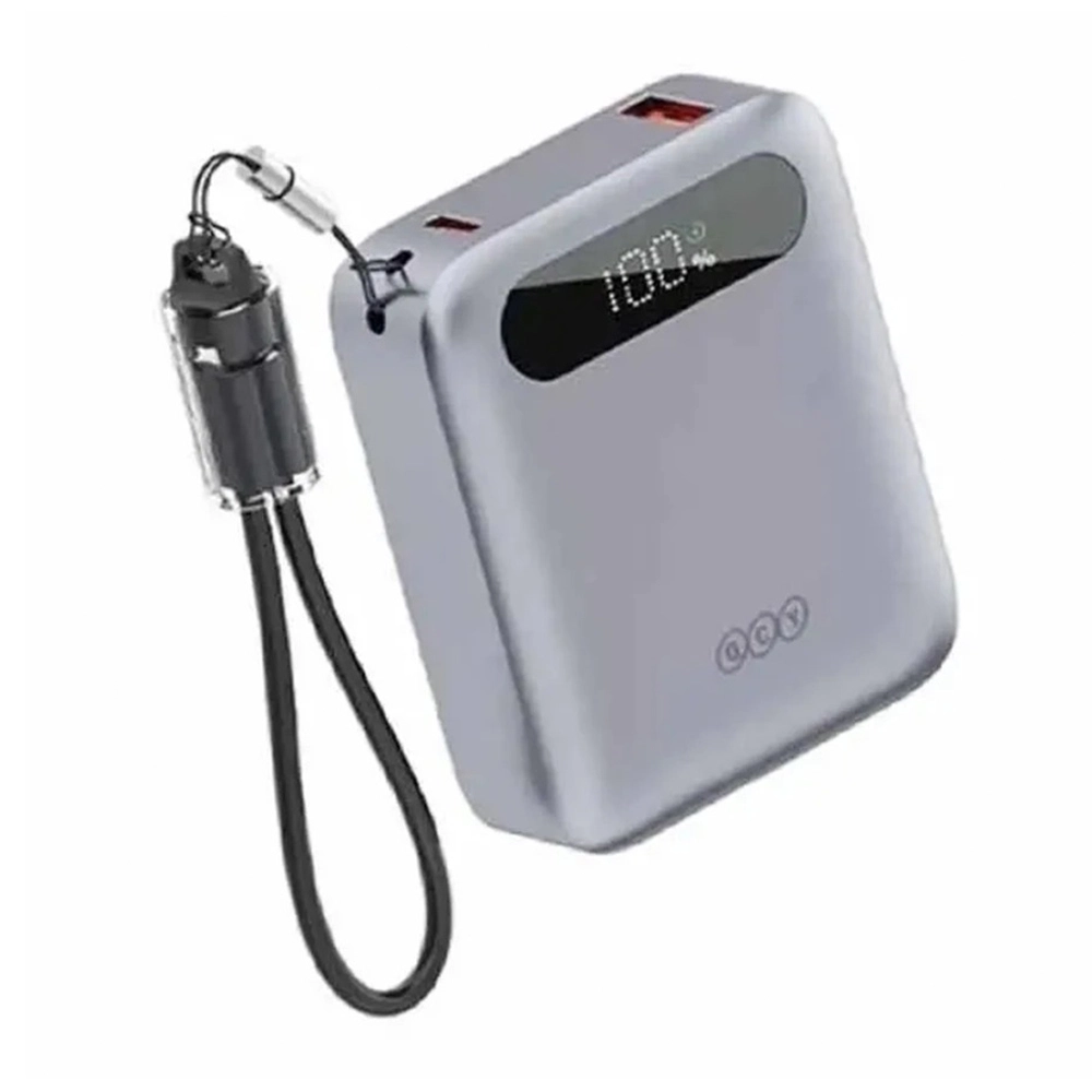 پاوربانک کیو سی وای 10000 میلی‌آمپرساعت مدل (PB10D)
