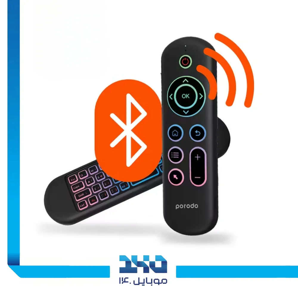 مینی کیبورد و ماوس بی‌سیم پرودو مدل Air Remote Mouse