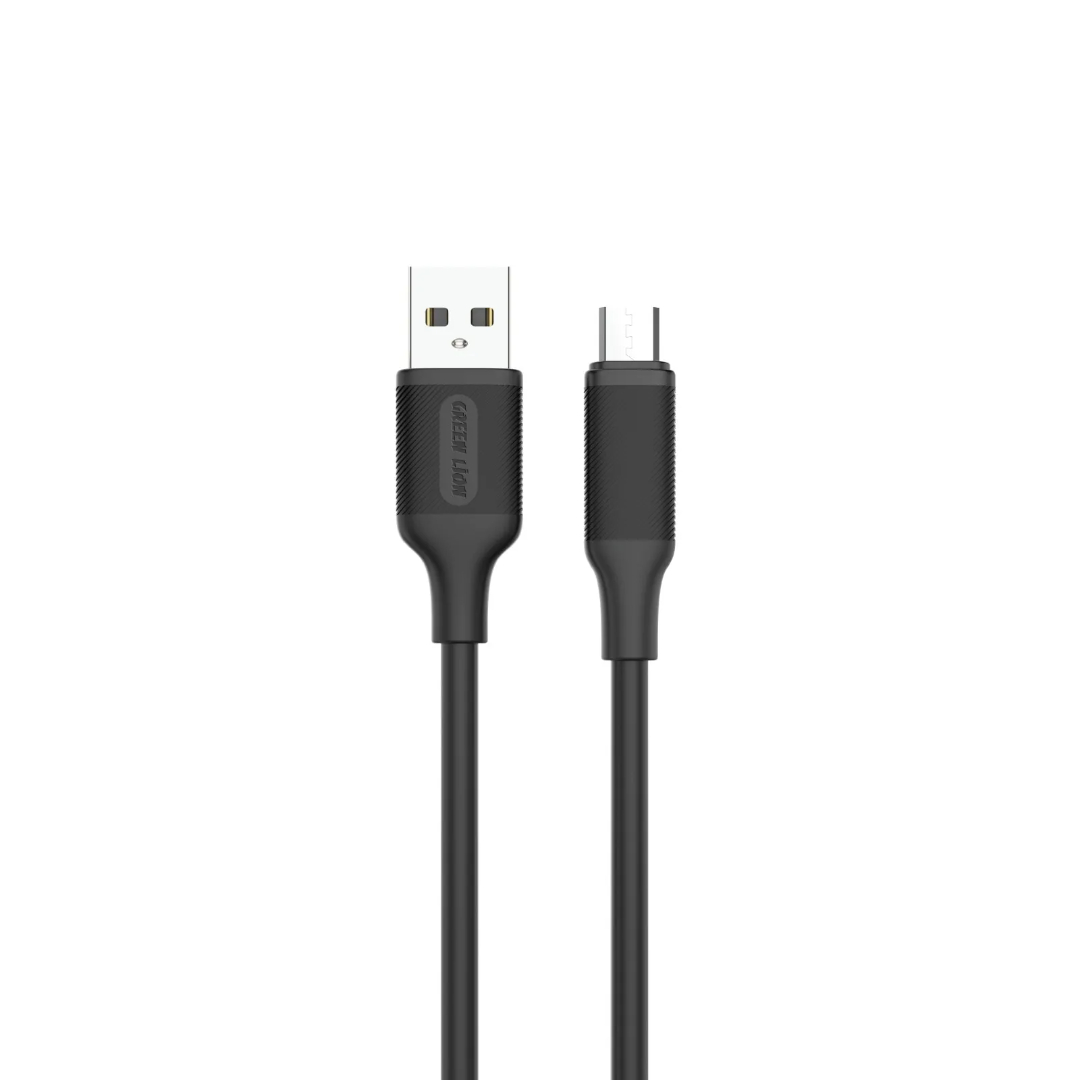 کابل تبدیل USB-A به Micro-USB گرین لاین با روکش PVC طول 2 متر