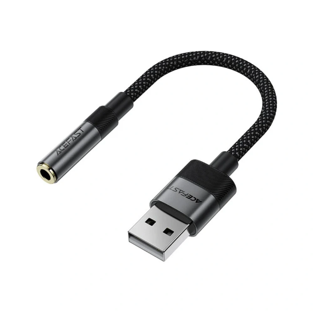 کابل تبدیل USB به پورت AUX ایس فست مدل J13 طول 15 سانتیمتر