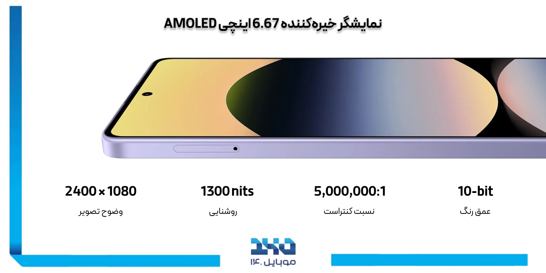 سطح جدیدی از کیفیت تصویر در گوشی میان‌رده شیائومی