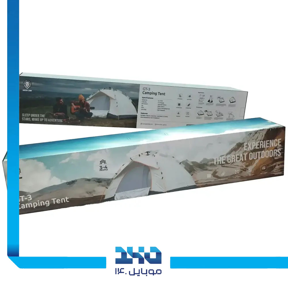 چادر کمپینگ بادی گرین لاین مدل (GT-3X)