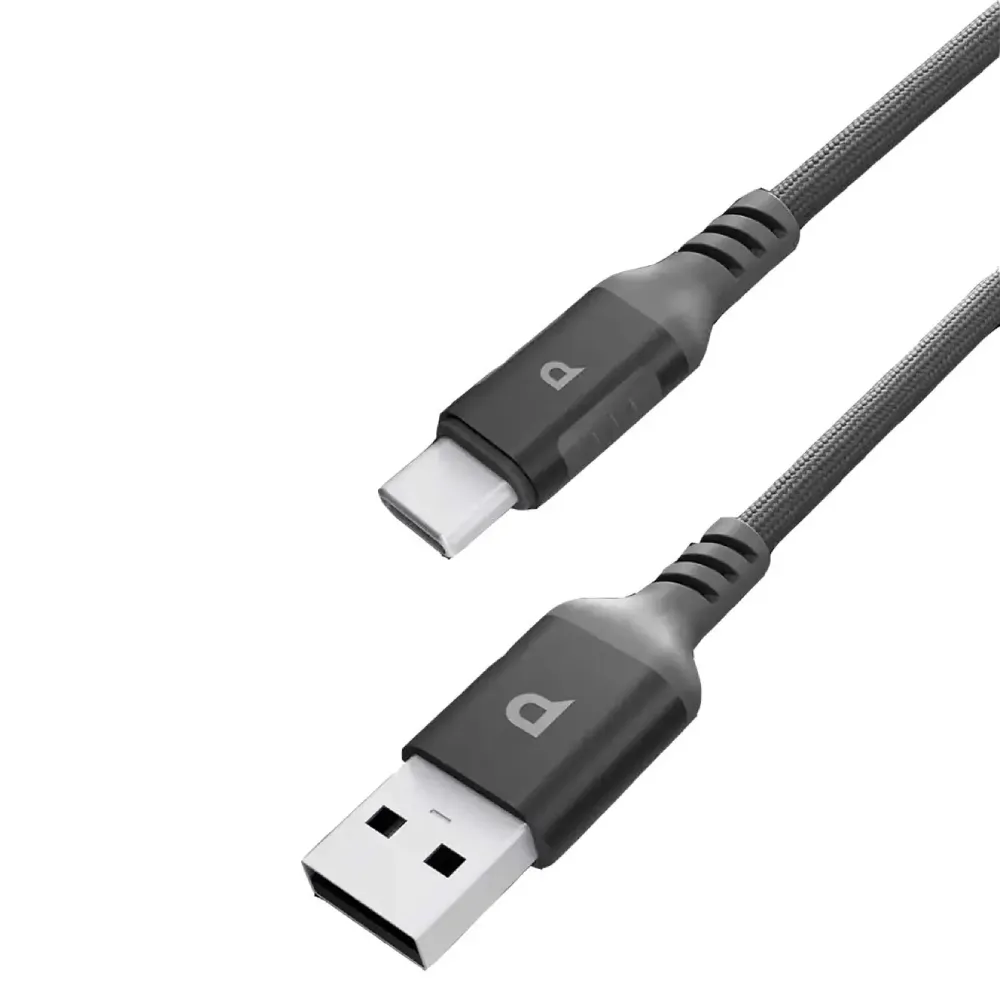 کابل USB-A به USB-C پاورولوژی مدل (Sync Weave) 1.2 متر