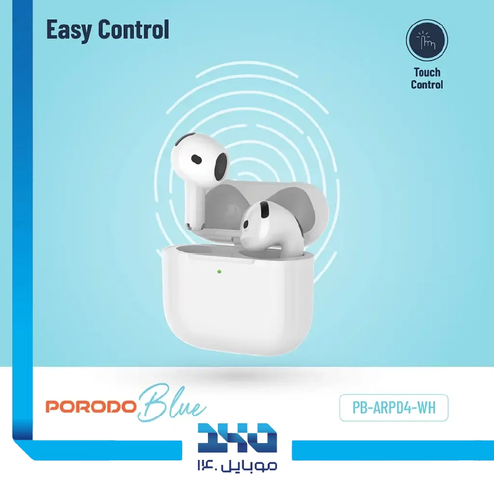 هندزفری بی سیم پرودو مدل Blue Earbuds 4