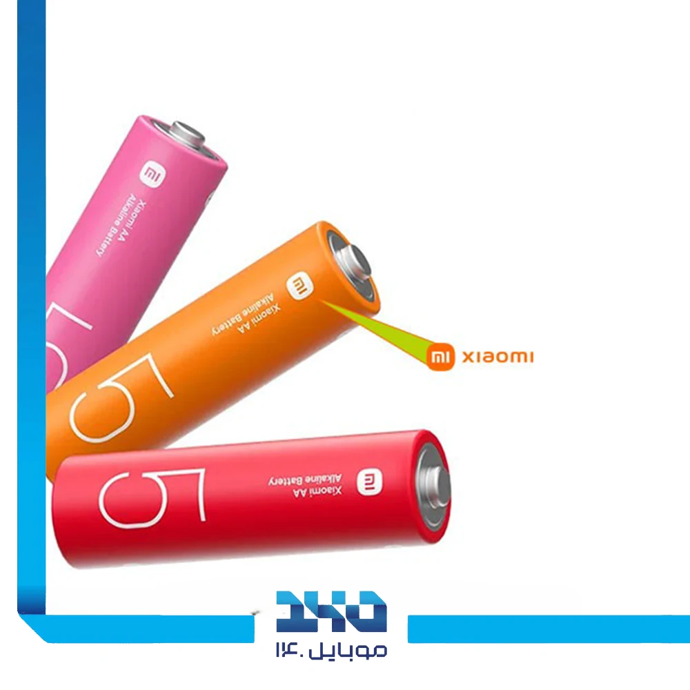 باتری قلمی رنگین کمانی شیائومی مدل Xiaomi AA Alkaline Z15