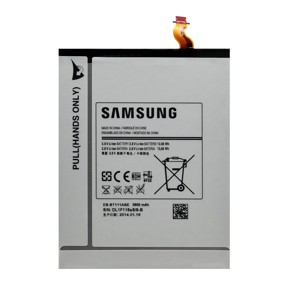 باتری تبلت سامسونگ Galaxy Tab 3 Lite 7.0 ظرفیت 3600 میلی‌آمپر مدل (EB-BT111ABE) | اصل